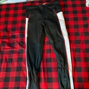 Black and white leggings
